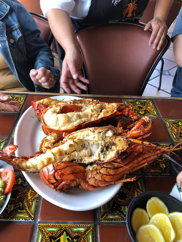 puerto nuevo lobster