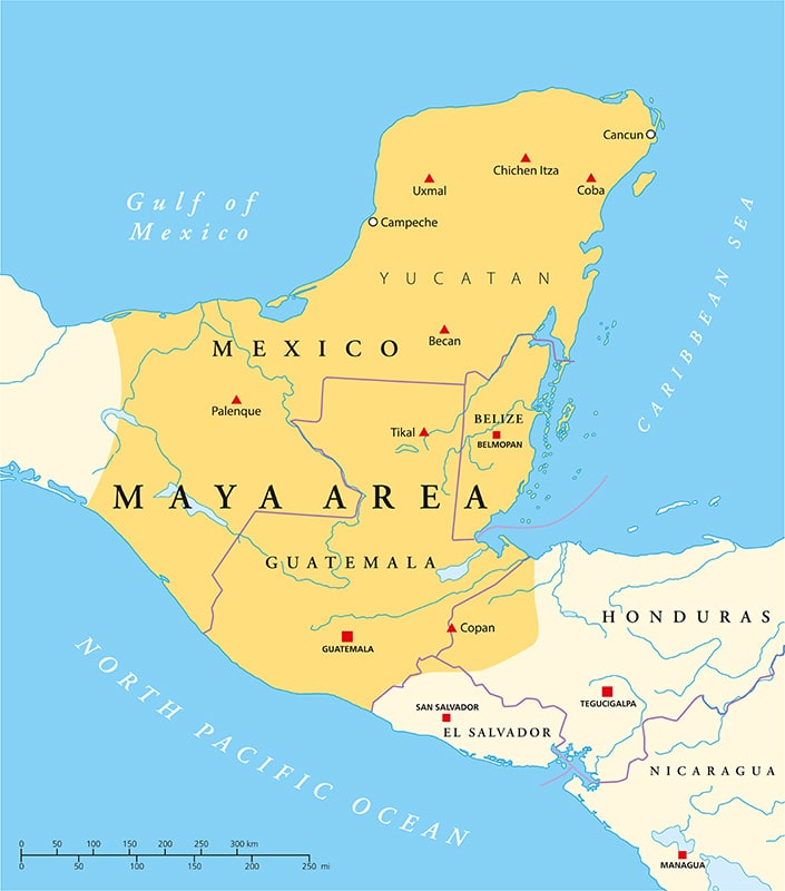 what is the mayan route