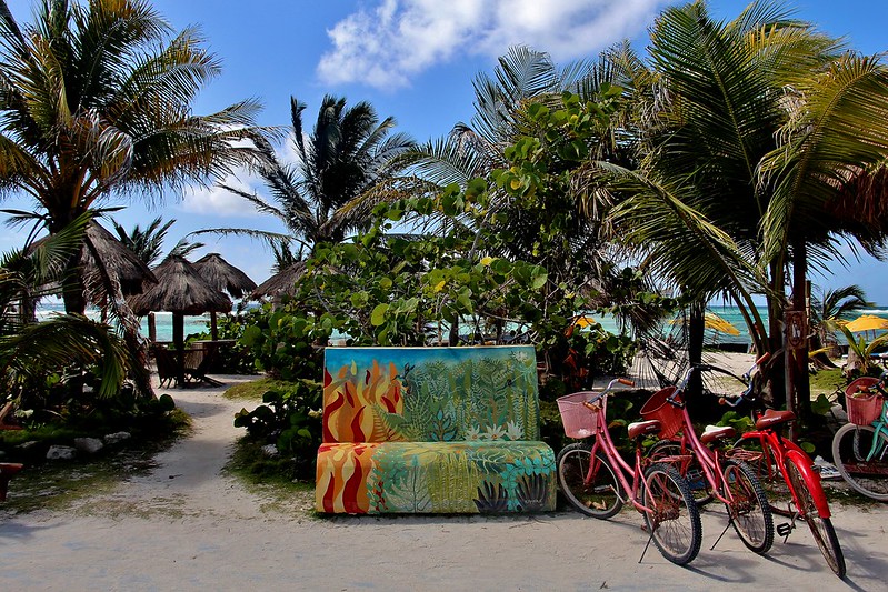 mahahual beach bikes