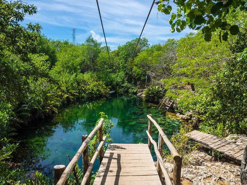 Cenote Xunaan-Ha chemuyil mexico