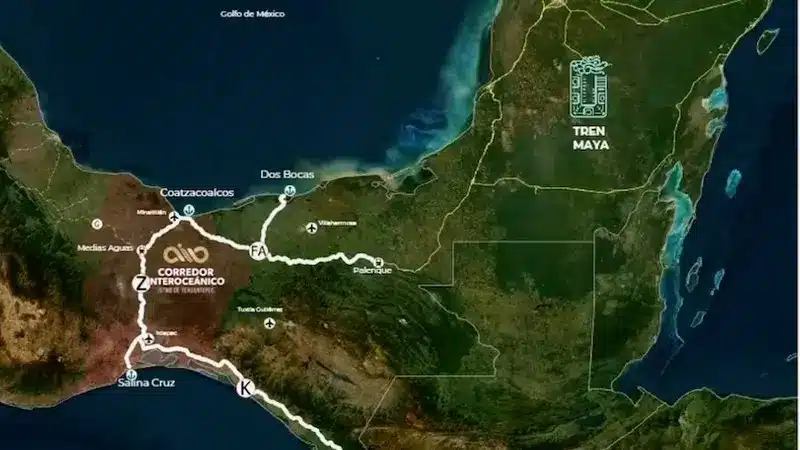 Isthmus of Tehuantepec and the new Interoceanic Train