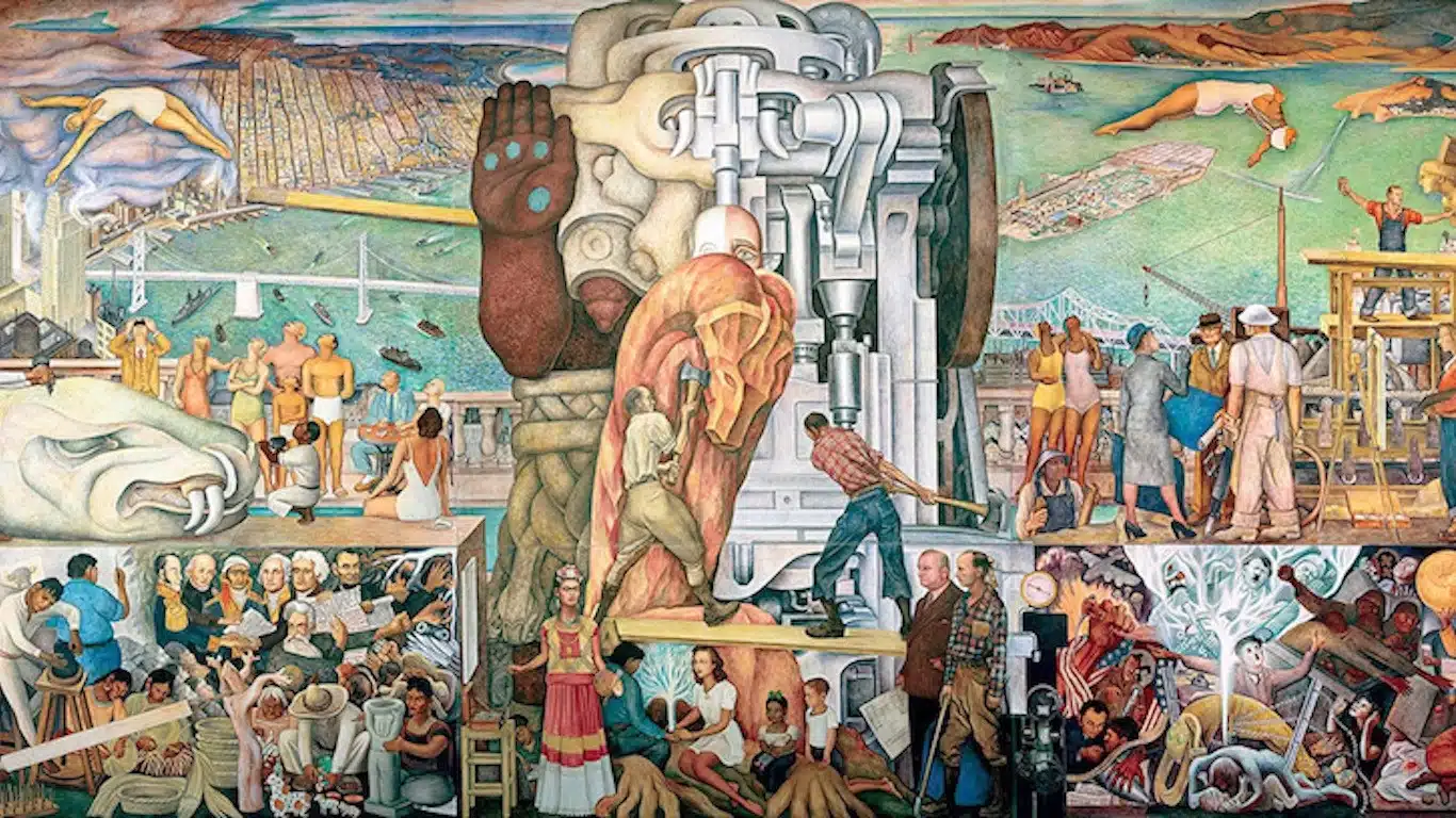 mexican muralism rivera frescos